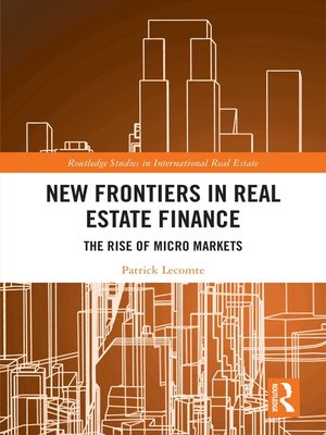 cover image of New Frontiers in Real Estate Finance